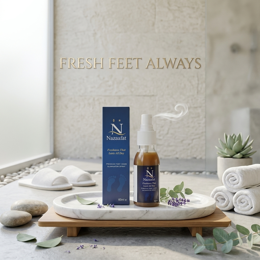 Nazaafat Foot Odor Eliminator Spray - 60ml